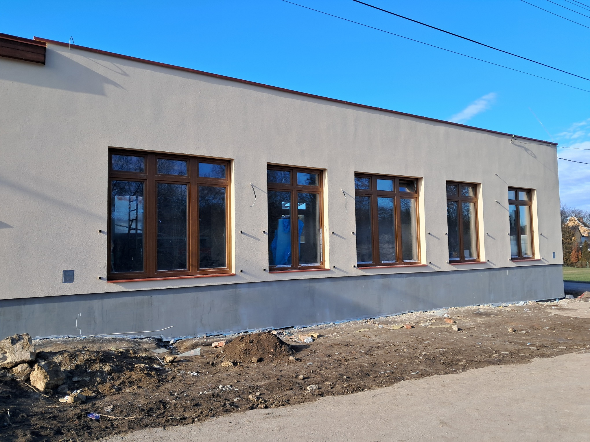 ÉK-i homlokzat 60%-on