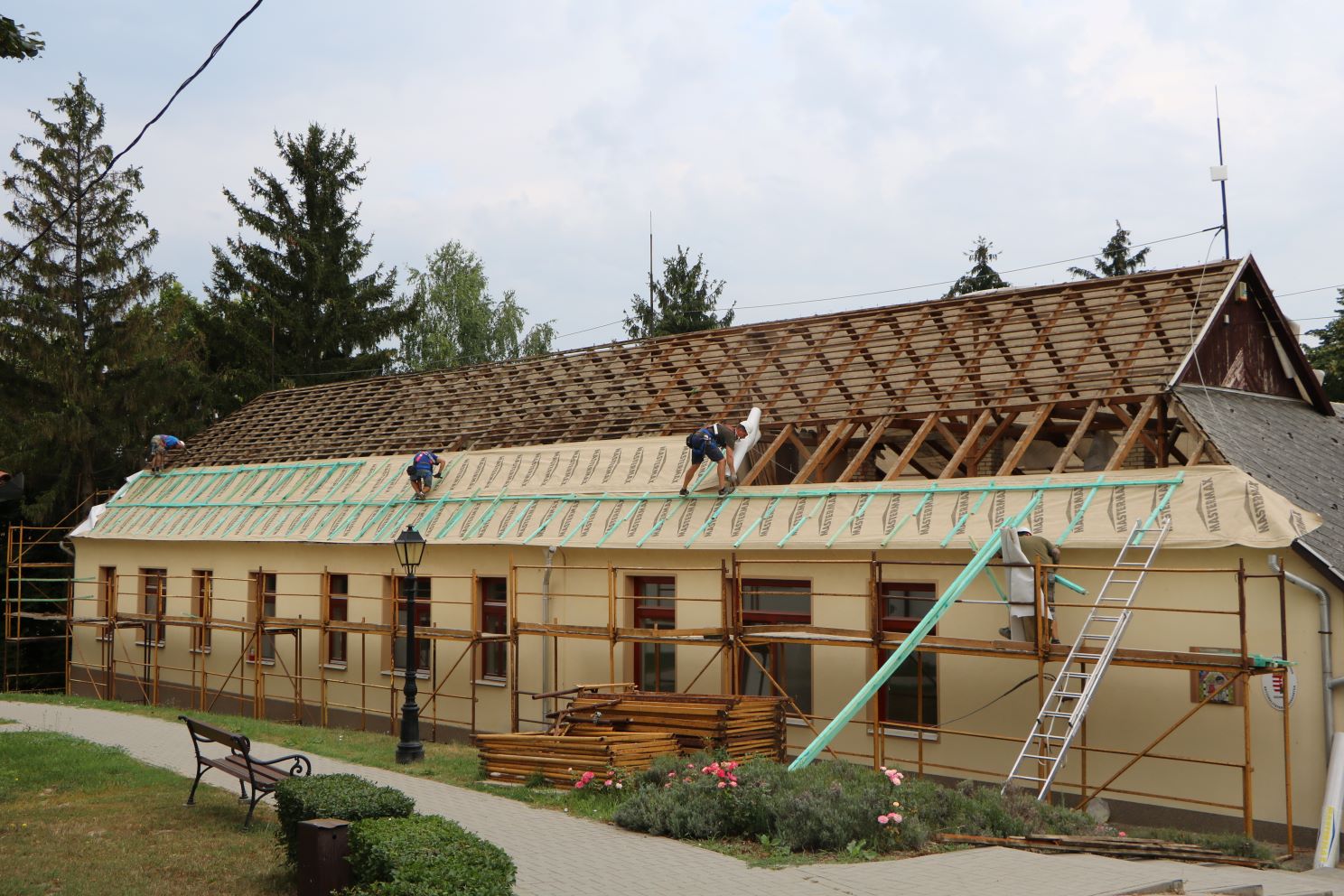 50 %-os készültség