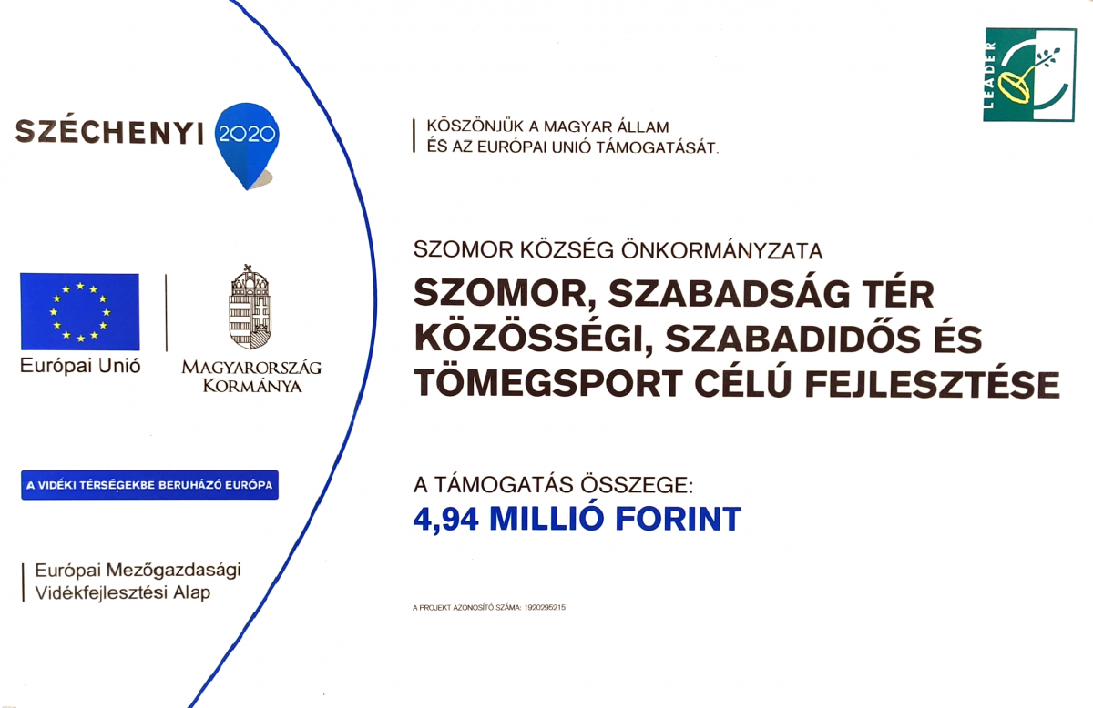Természeti, épített és kulturális értékek - "Vércse kincsei" - megőrzése és bemutatása című, VP6-19.2.1.-94-4-17 kódszámú LEADER pályázat